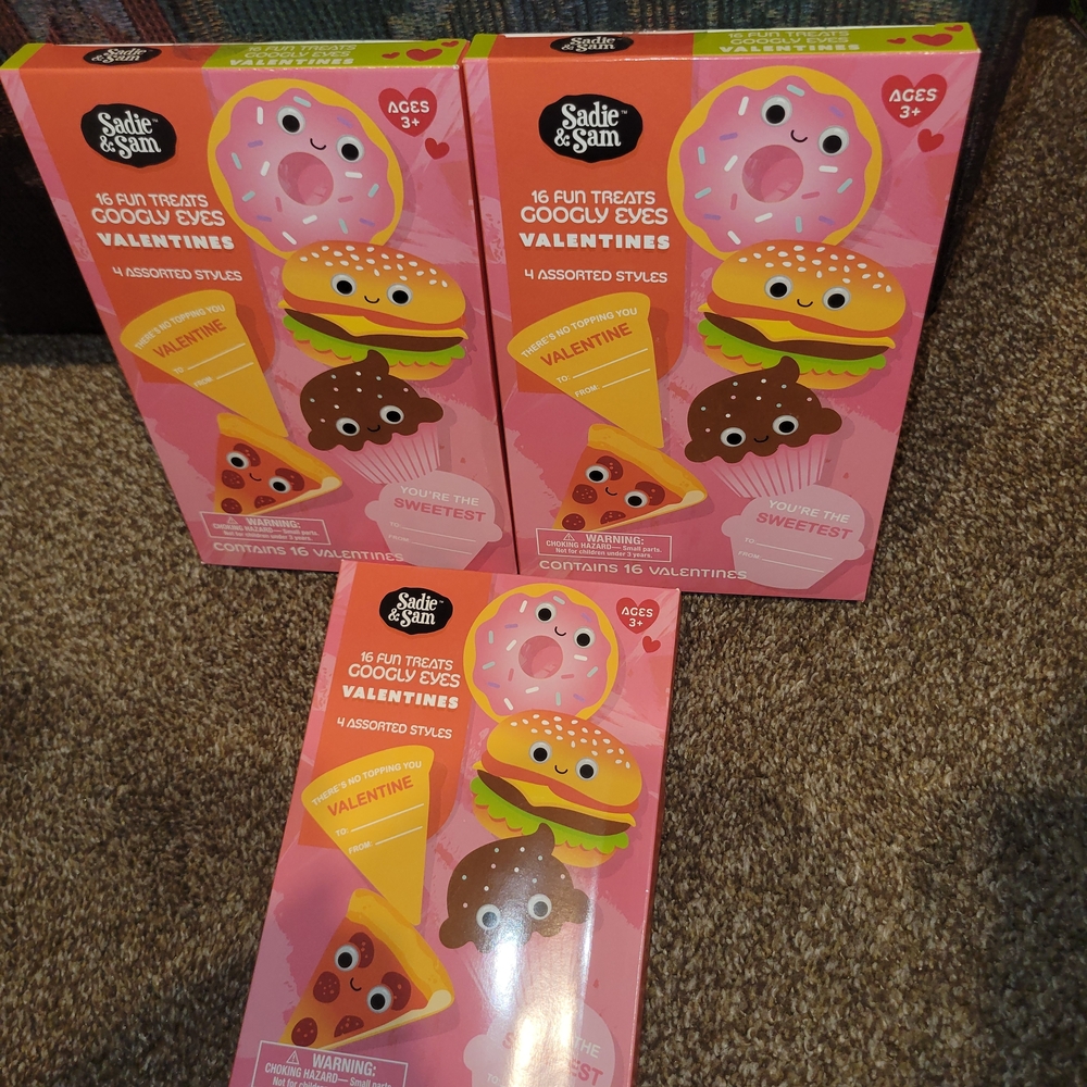 🏖Sadie & Sam Googly Eyes Valentines Treats